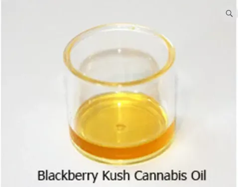 Blackberry Kush THC Cannabis Oil