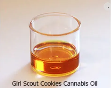 Girl Scout Cookies THC Cannabis Oil