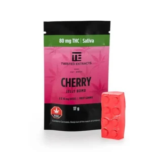 Cherry Sativa Jelly Bombs – Twisted Extracts